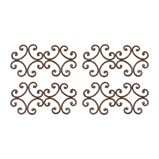 Prairie Set Of 4 Double Trivets "601101/S4"