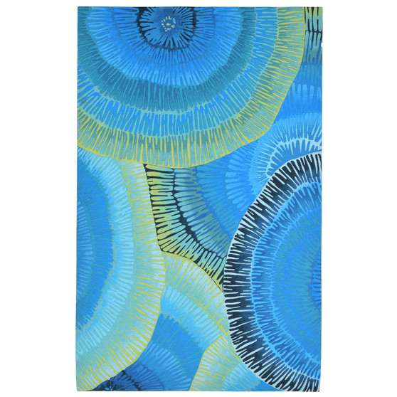 Visions Iv Cirque Indoor/Outdoor Rug Caribe 42"X66" "Vgh46430204"