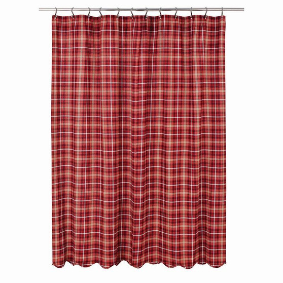 Braxton Scalloped Shower Curtain 72X72 "29199"