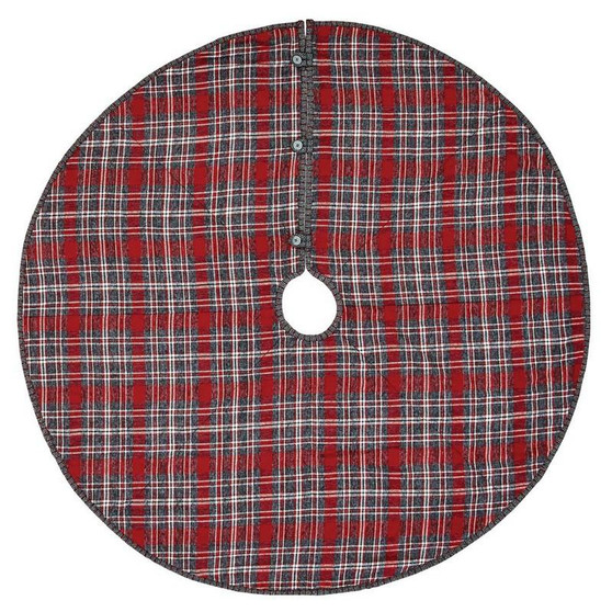 Anderson Plaid Tree Skirt 48 "32220"