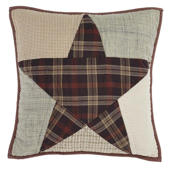 Abilene Star Quilted Pillow 16X16 "32890"