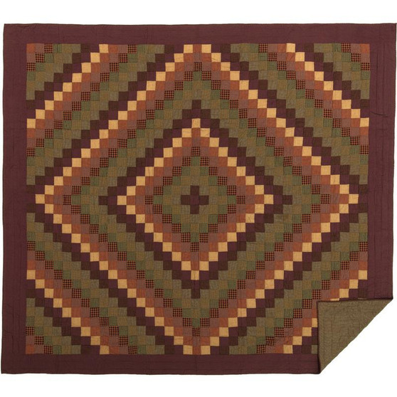 Heritage Farms California King Quilt 130Wx115L "45603"