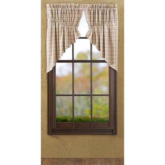 Tacoma Prairie Swag Lined (Set Of 2) 36X36X18 - "8232"