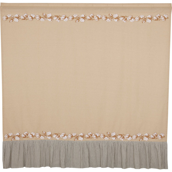 Ashmont Cotton Shower Curtain 72X72 "65277"