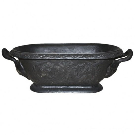 Oval Planter - Black "C113"