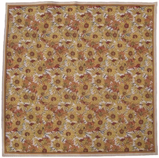 Sunflowers Table Cover Afghan Throw Wholesale "WW-8273-11479"