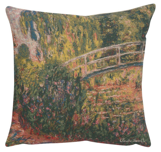 Monet'S Japanese Bridge European Cushion Covers "WW-8339-11596"