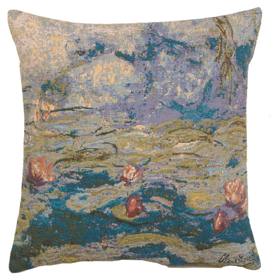 Monet'S Water Lilies European Cushion Covers "WW-8340-11598"