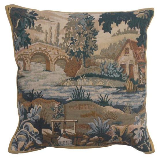 Paysage Flamand Moulin 1 European Cushion "WW-9140-12951"