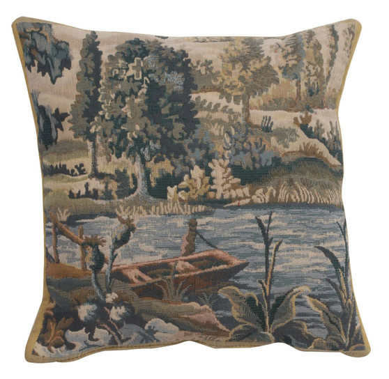 Paysage Flamand Bateau European Cushion "WW-9142-12953"