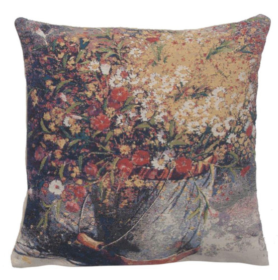 Tin Pot Decorative Pillow Cushion Cover "WW-9519-13390"