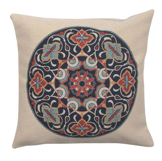 Blossom Mandala Decorative Pillow Cushion Cover "WW-9531-13402"
