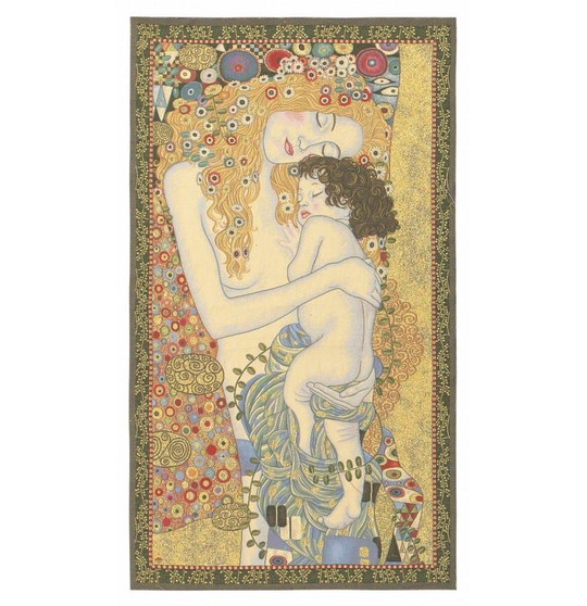 Yellow 3 Ages By Klimt European Wall Hanging "EWA-8319"