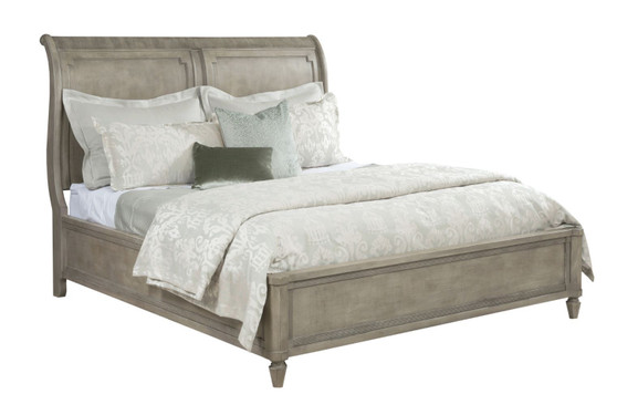 Savona King Anna Sleigh Bed Complete 654-306R By American Drew