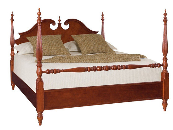 Cherry Grove King Low Poster Bed 6/6 791-386R By American Drew