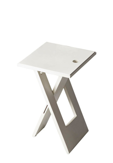 "2259020" Hammond White Folding Table