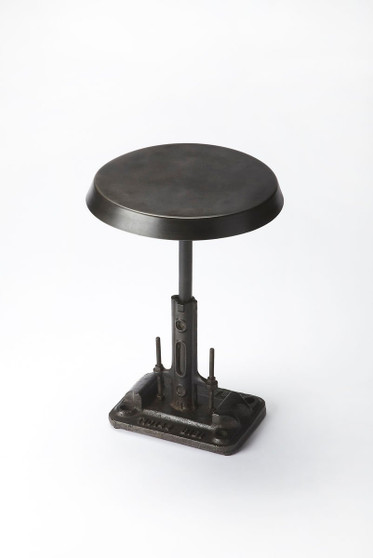 "3553330" Roscoe Round Metal Accent Table "Special"