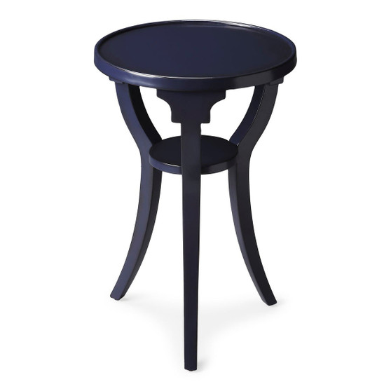 "1328291" Dalton Navy Round Accent Table "Special"