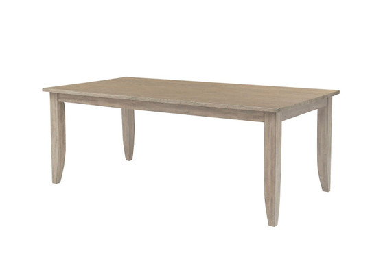 The Nook - Heathered Oak 60" Rectangular Leg Table 665-760