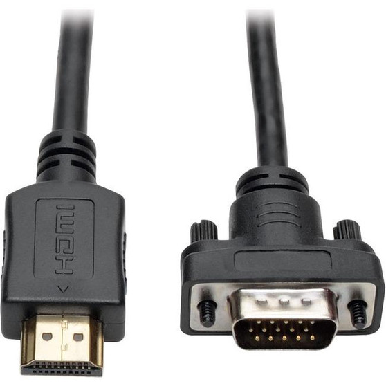 Tripp Lite Hdmi To Vga Active Adapter Cable Low Profile Hd15 M/M 1080P 10Ft "P566010VGA"
