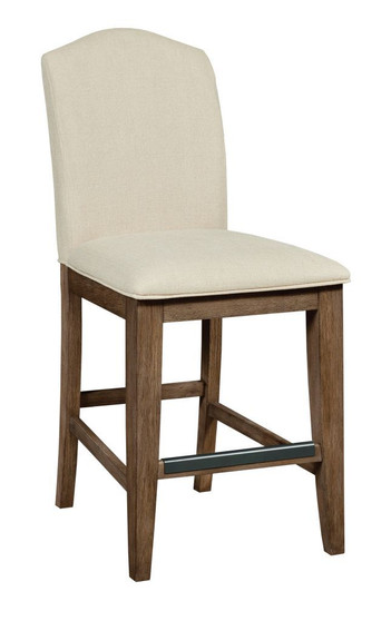 The Nook - Hewned Maple Counter Height Parsons Chair 664-692