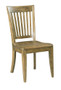 The Nook (Oak) Wood Seat Side Chair 663-622