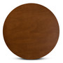 "RH340C-Dark Brown/Walnut-5PC Dining Set" Rava Modern And Contemporary Walnut Brown Finished Wood 5-Piece Dining Set