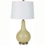 "6202BE" 28" Ceramic Genie Bottle Table Lamp - Beige By Ore International