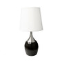"8310ES" 24"H Espresso/Silver Touch-On Table Lamp By Ore International