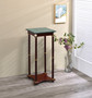 "FF-2055GREEN" 28.5" In Marble Top Plant Stand By Ore International