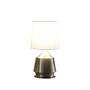 "HBL2110" 14" In Ellis Antique Brass Metal Table Lamp By Ore International