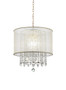 "K-5154H" 21 In Bhavya Crystal Ceiling Lamp By Ore International