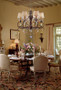 "K-5157H" 27" In Magnolia Crystal Bronze Ceiling Lamp By Ore International