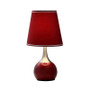 "K-815BD" 23" Modern Red Touch Lamp By Ore International