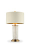 "ORE-5159T" 28.75" In Pluviam Crystal Table Lamp By Ore International