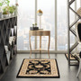 Nourison 2000 2022 Black 3' x 4' Area Rug 099446720573