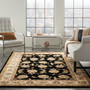 Nourison 2000 2022 Black 6' x 9' Area Rug 099446720719