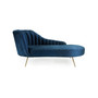 Modrest Florez - Modern Blue Velvet Chaise VGRHRHS-SF-533