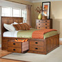 Oak Park Cal King Panel Footboard "OP-BR-5850CS-MIS-FB"