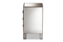 "RXF-8645-NS" Ewan Contemporary Glam And Luxe Mirrored 3-Drawer Nightstand