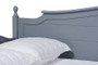 "MG0030-Grey-Daybed-Full" Mara Cottage Farmhouse Grey Finished Wood Full Size Daybed With Roll-Out Trundle Bed