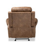 Buckley Modern And Contemporary Light Brown Faux Leather Upholstered Recliner 1 By Baxton Studio