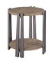 Round Chairside Table 029-918 By Hammary Furniture