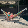 "C9POLY-10" Combo - Polyester Ciao Hammock With Stand (9Ft)
