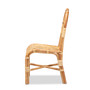 "Athena-Natural-CC" Athena Modern And Contemporary Natural Finished Rattan Dining Chair