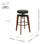 Nelson PU Adjustable Stool 9300109-240