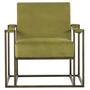 Esmond Velvet Fabric Arm Chair 3900048-377