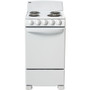 20" Electric Range, Coil Elements,Push & Turn Safety Knobs,Manual Clean "DER202W"