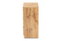 "B06-Wotan Oak" Baxton Studio Decon Modern And Contemporary Oak Brown Finished Wood 3-Drawer Storage Chest