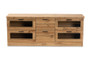 "TV834133-H-Wotan Oak" Baxton Studio Adelino Modern And Contemporary Oak Brown Finished Wood 2-Drawer Tv Stand